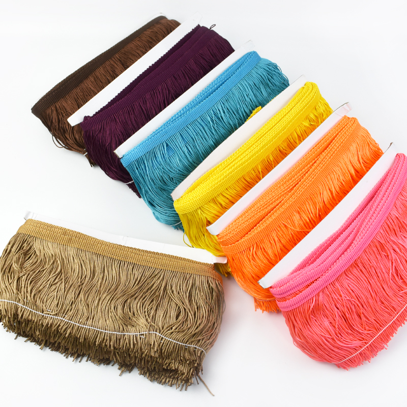 10M 10-30cm Polyester Sewing T - Fringe Ribbon Sewing ulasan dan harga