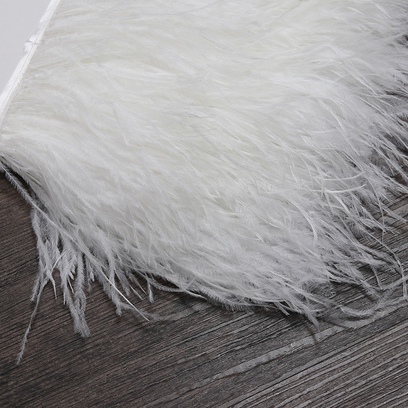 Ostrich Feathers Trim 13-18 CM - Feather Trim Marabou ulasan dan harga