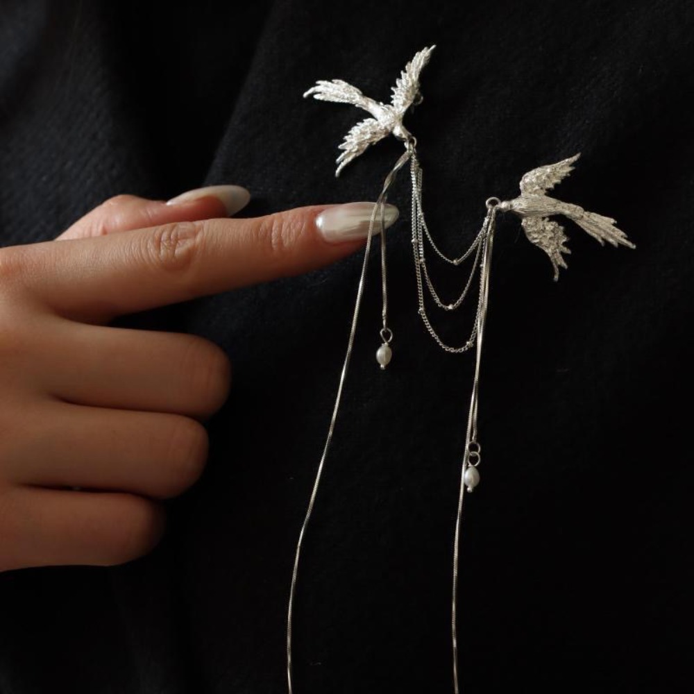 Personality Fire Phoenix Pearl - Beaded Trim Fringe ulasan dan harga
