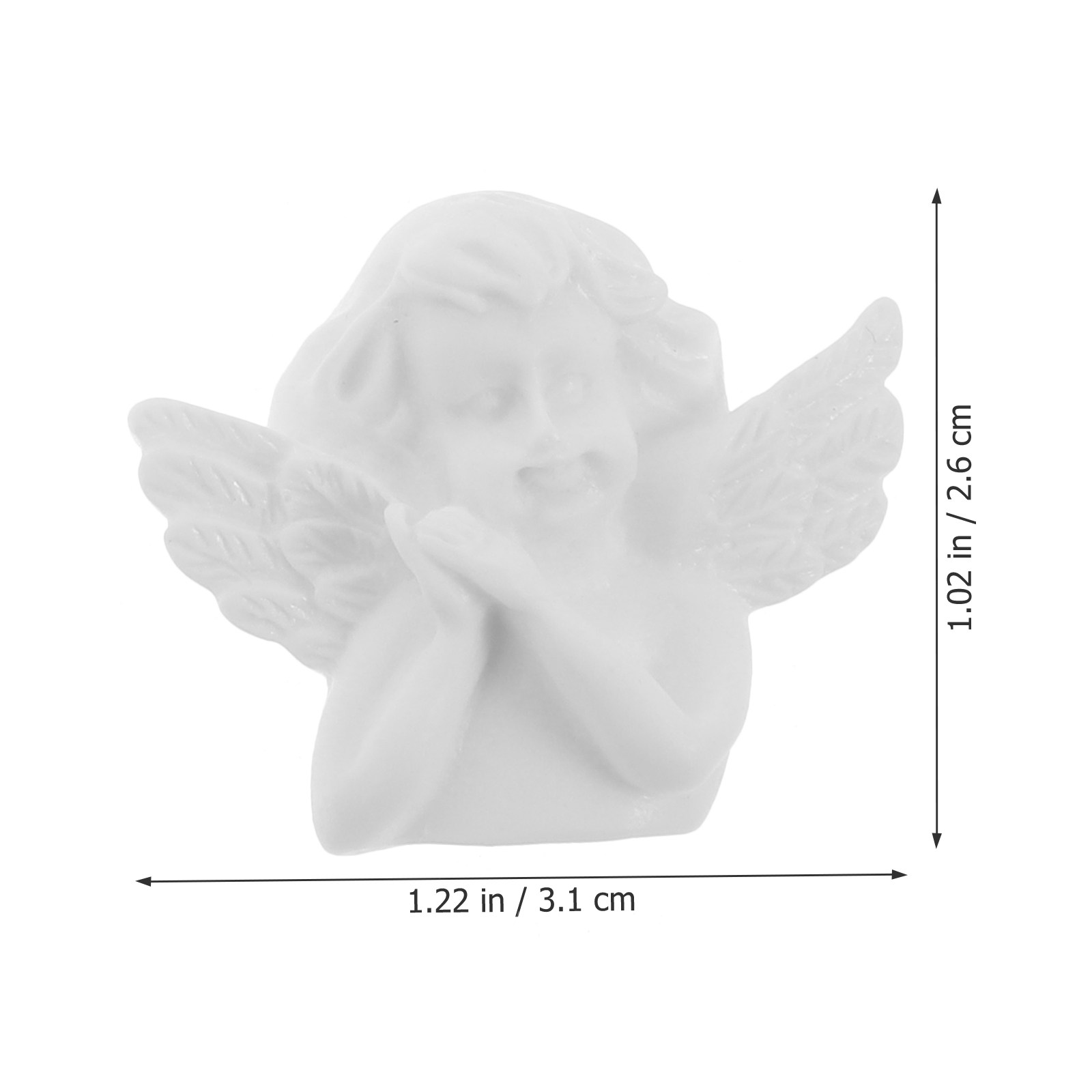 Mini Resin Angel Embellishment - Embellish Craft ulasan dan harga