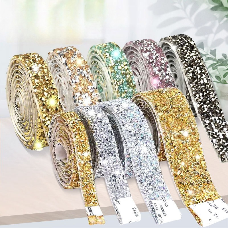 New Fashion Jelly Color Easy S - Hotfix Rhinestone Sheet ulasan dan harga