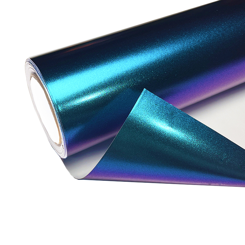 Matte Purple Blue Pearl Glitte - Glitter Vinyl Roll ulasan dan harga