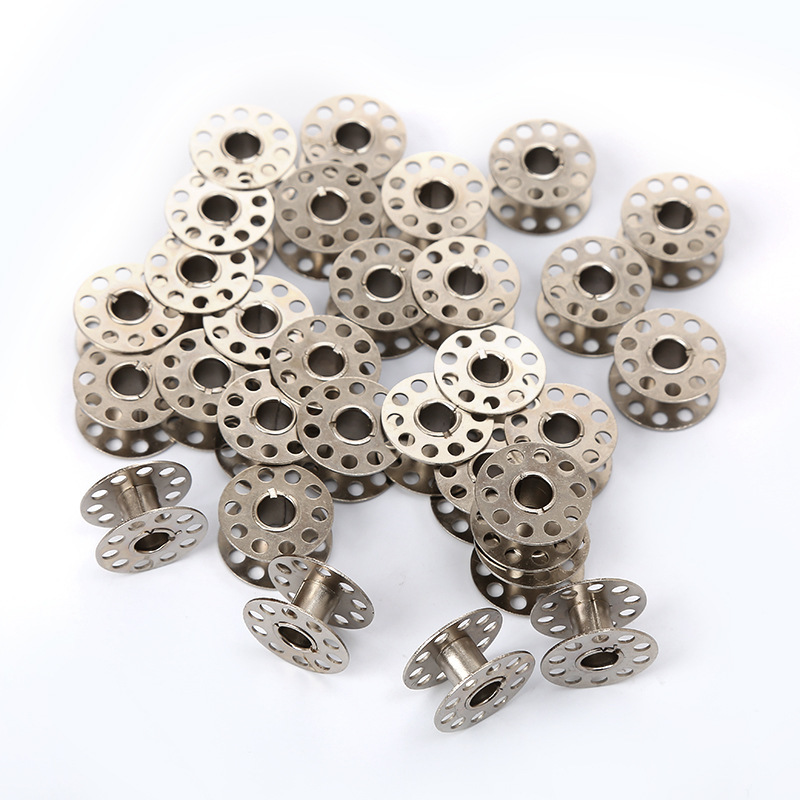 10pcs Metal Bobbins Spool Stai - Craft Embellishment Storage ulasan dan harga