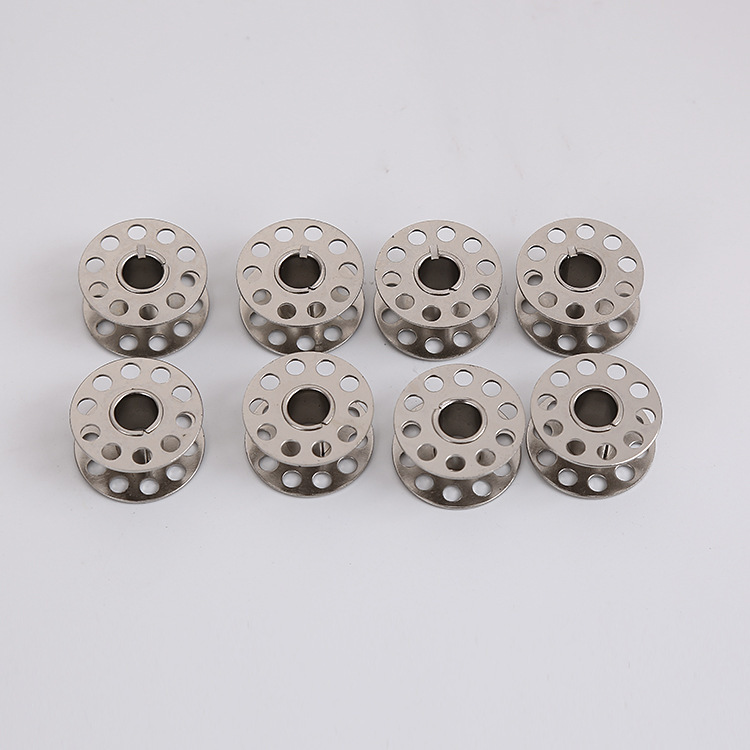 10pcs Metal Bobbins Spool Stai - Craft Embellishment Storage ulasan dan harga