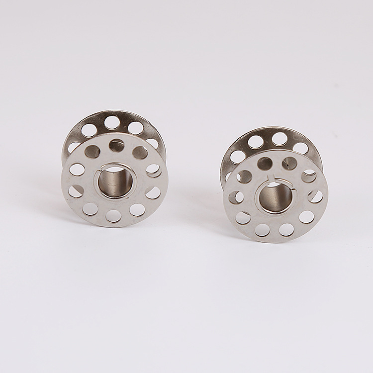 10pcs Metal Bobbins Spool Stai - Craft Embellishment Storage ulasan dan harga