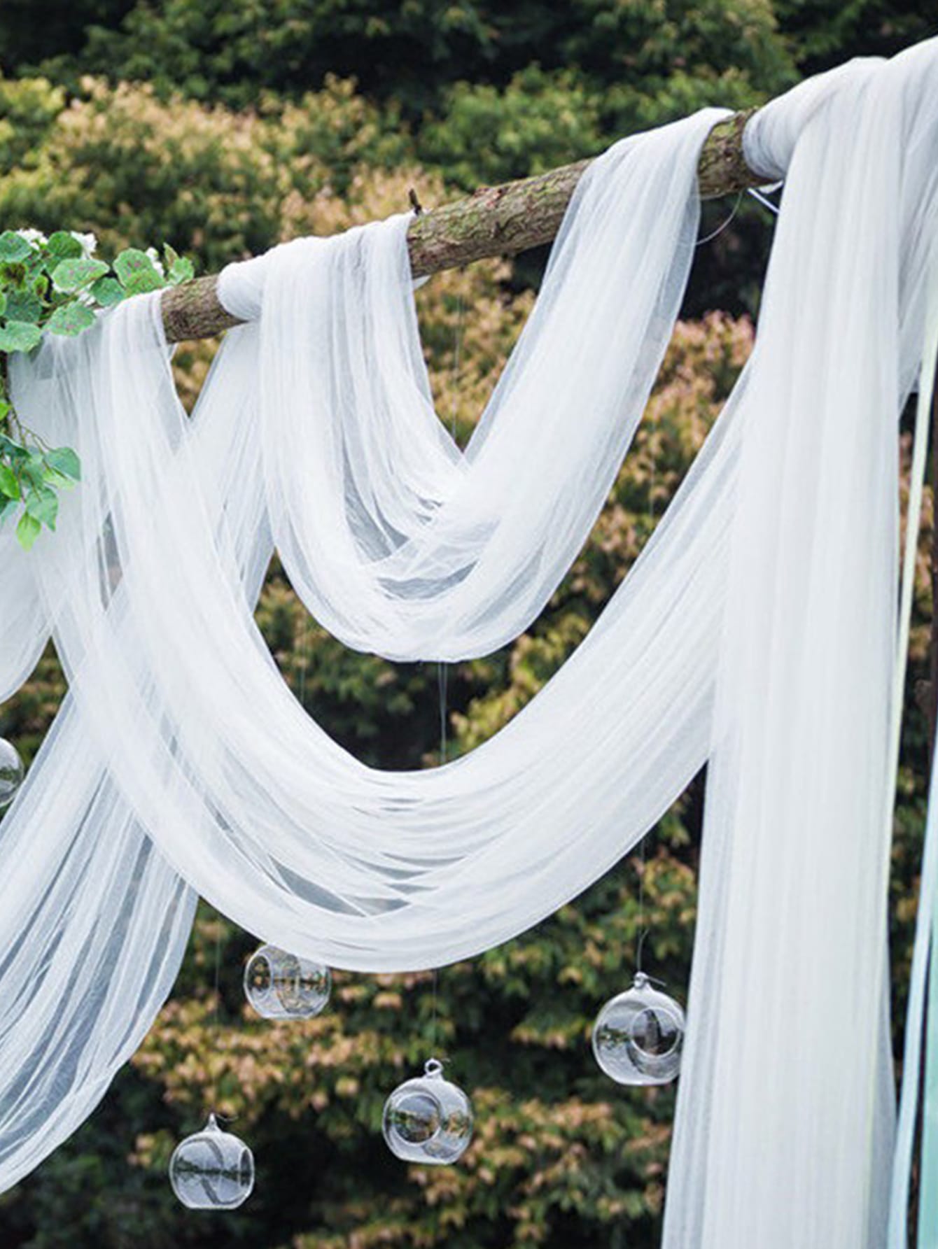 Crystal Organza Fabric Tulle f - Organza Ribbon Spool ulasan dan harga