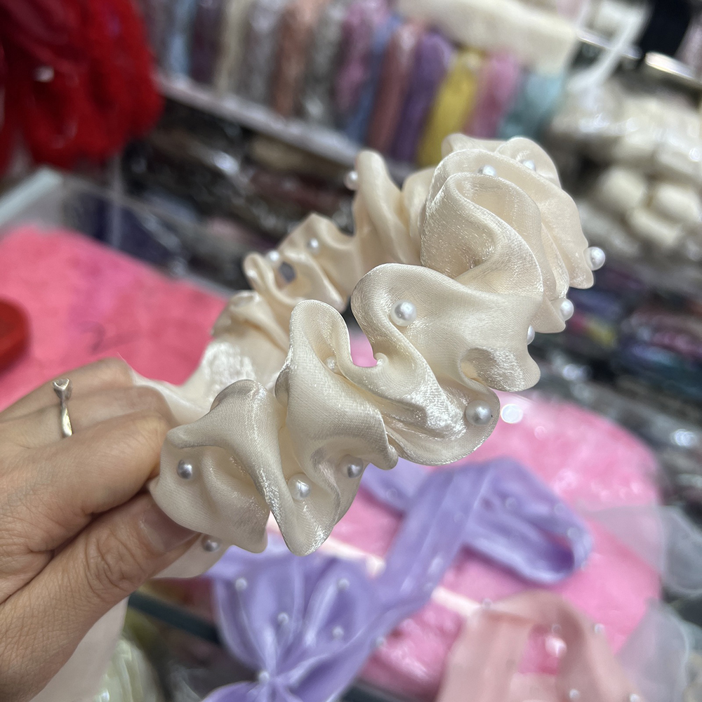 Fishtail Yarn Ribbon Thin Gauz - Embellish Craft ulasan dan harga