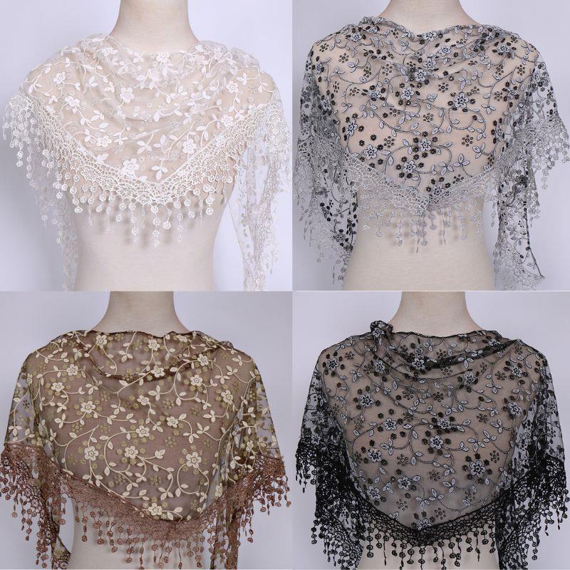 HOT Tassel Shawls Female Scarf - Tassel Fringe Trim ulasan dan harga