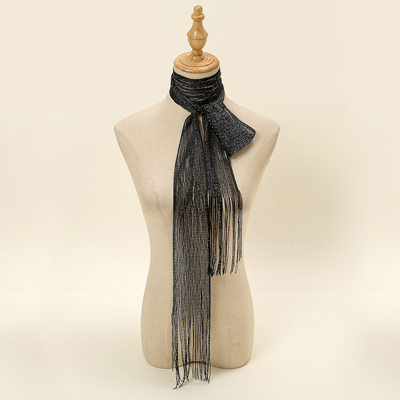 New Fashion Gold Silver Shiny  - Tassel Fringe Trim ulasan dan harga