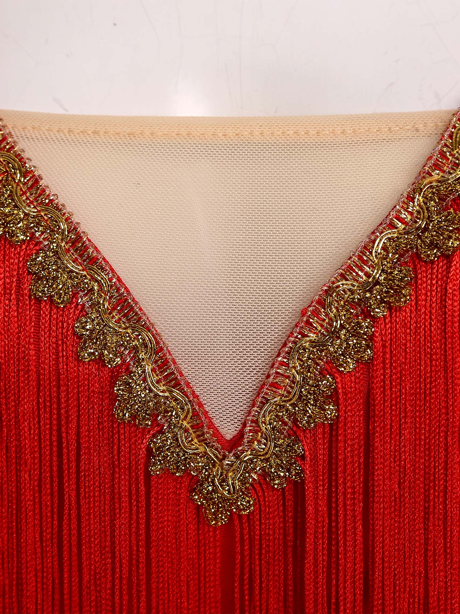 Women Lace-up Tassel Belly Dan - Tassel Fringe Trim ulasan dan harga