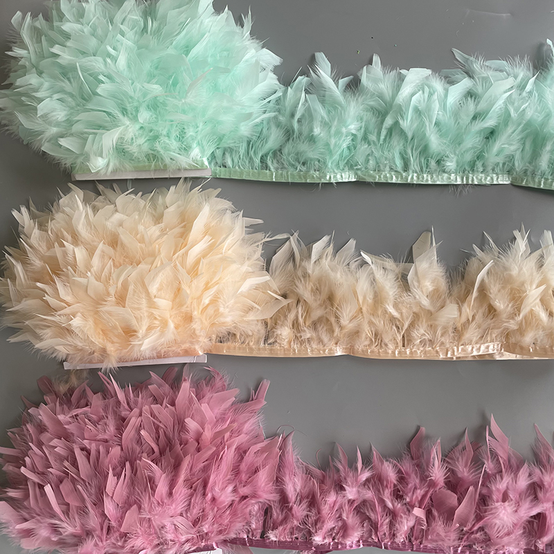 10-15cm Marabou Feathers Trim  - Feather Trim Marabou ulasan dan harga