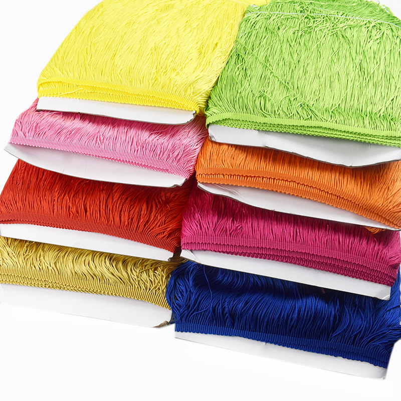 2/5Meters 50cm Long Fringes Ta - Fringe Ribbon Sewing ulasan dan harga