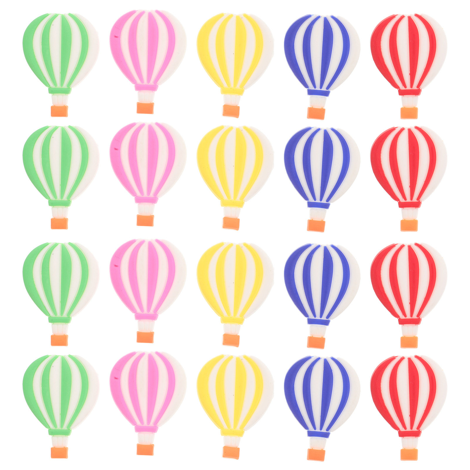 20Pcs Hot Air Balloon Phone Ca - Embellish Craft ulasan dan harga