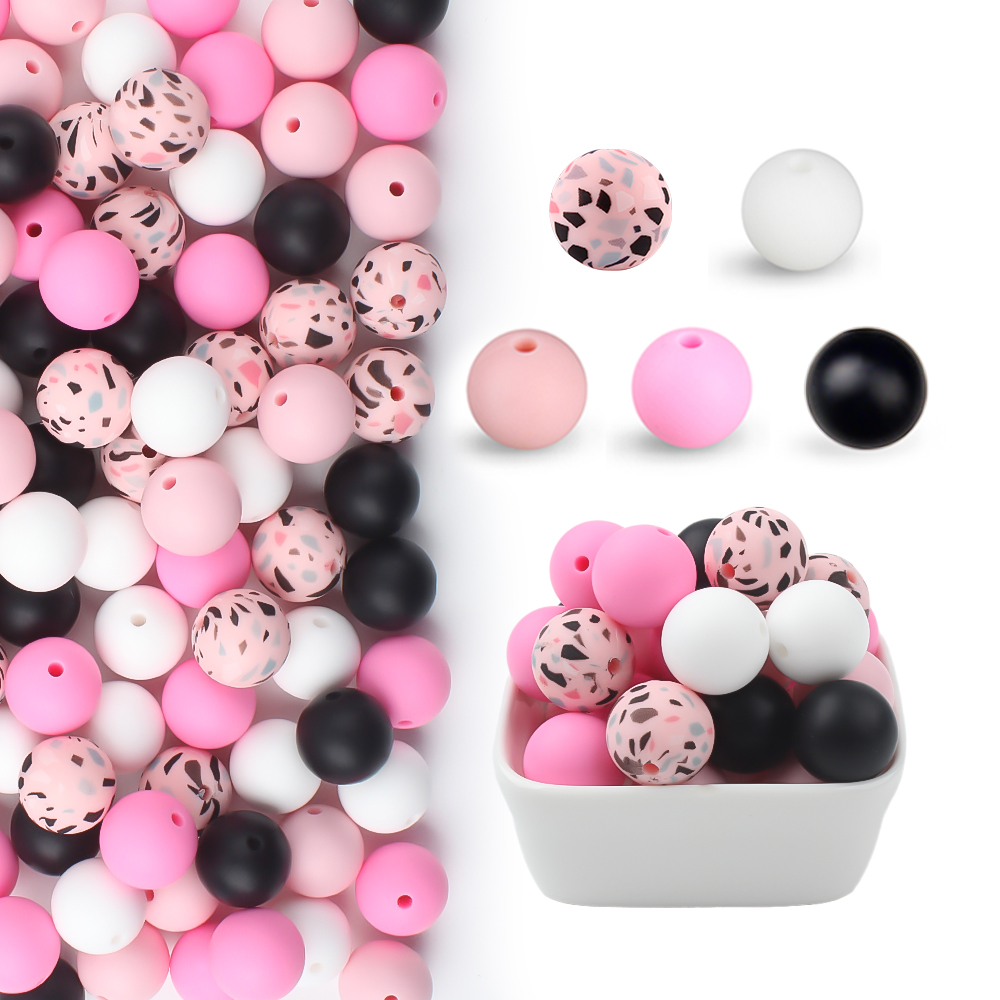 10/20/30Pcs 12mm 15mm Round Si - Pearl Trim Chain ulasan dan harga